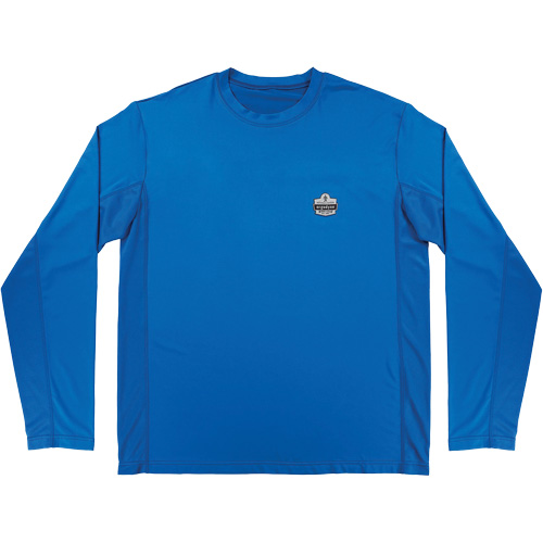 Chemise de refroidissement &agrave; manches longues avec protection solaire et UV Chill-Its 6689, Bleu, Petit Air Extreme Inc.