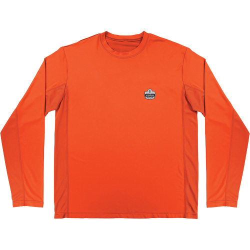 Chill-Its 6689 Cooling Long Sleeve Sun Shirt with UV Protection, Orange, Small Air Extreme Inc.
