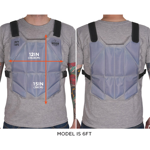 Veste de refroidissement de changement de phase Chill-Its6210, Taille unique, Bleu Air Extreme Inc.