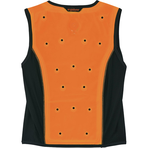 Chill-Its 6685 Dry Evaporative Cooling Vest with Zipper Closure, 2X-Large, Orange Air Extreme Inc.