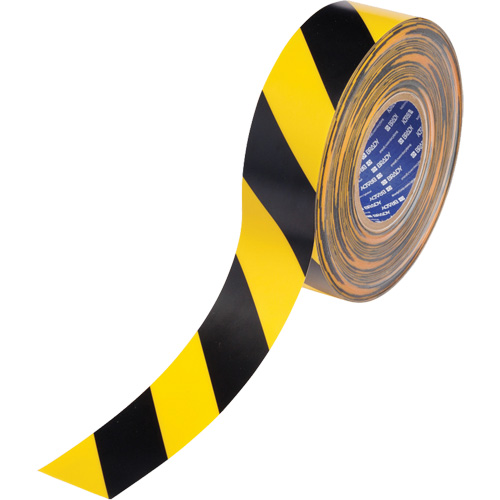 ToughStripe&reg; Max Floor Marking Tape, 2" x 100', Polyester, Black and Yellow Air Extreme Inc.