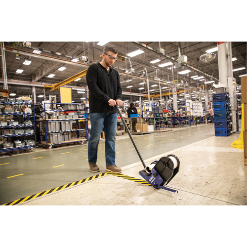 ToughStripe&reg; Max Floor Marking Tape, 2" x 100', Polyester, Black and Yellow Air Extreme Inc.