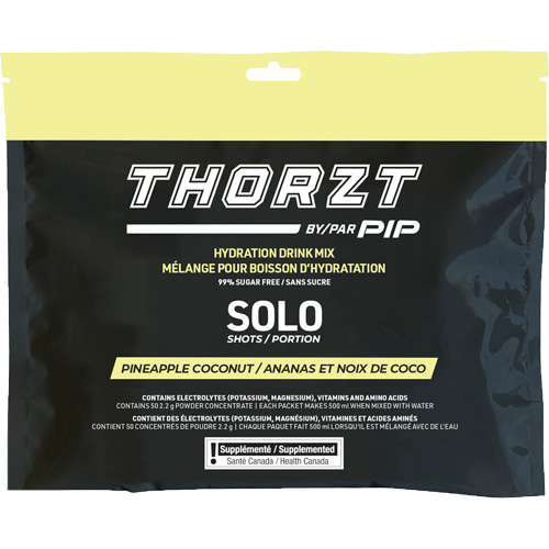 THORZT Sugar-Free Solo Shot Hydration Drink Mix, Single Serve, Pineapple-Coconut Air Extreme Inc.