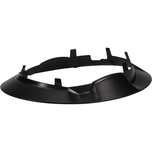 Bordure large compl&egrave;te &agrave; agrafe pour casque d'alpiniste RZRBack, blanc Air Extreme Inc.