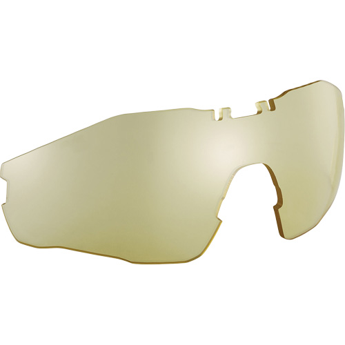 Lentille de rechange pour lunettes de s&eacute;curit&eacute; MY6, Antibu&eacute;e/Anti-&eacute;gratignures, Ambr&eacute;e, MY6 Air Extreme Inc.