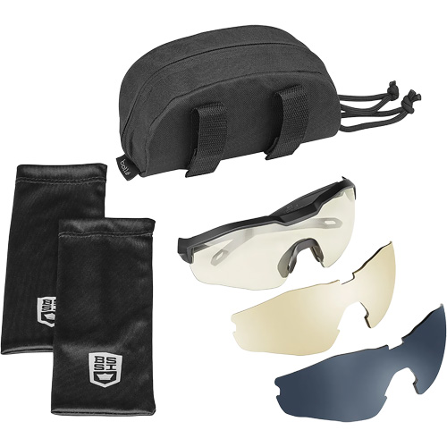 MY6 Safety Glasse Eyeshield Kit, Clear/Copper/Smoke Lens, Anti-Fog/Anti-Scratch, ANSI Z87+ Air Extreme Inc.