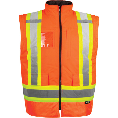 High-Visibility 7-in-1 Jacket, Polyester, High Visibility Orange, Large Air Extreme Inc.