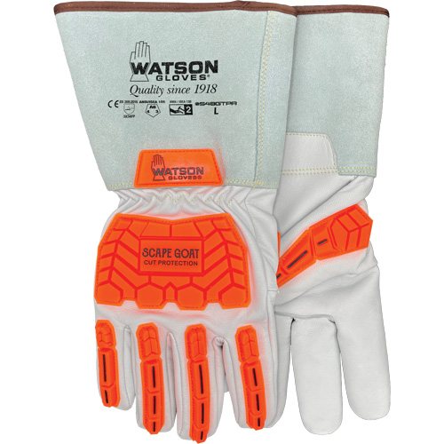 Gants r&eacute;sistants &agrave; la coupe Scape Goat, T-petit, Paume en Ch&egrave;vre, Poignet Manchette/Conducteur Air Extreme Inc.
