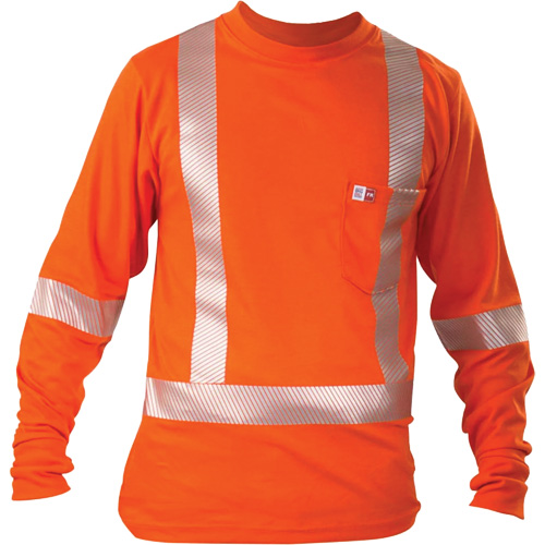 Long-Sleeved T-Shirt, Medium, Orange Air Extreme Inc.