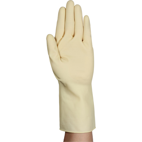 AlphaTec&reg; 87-137 Lightweight Natural Gloves, Size 7, 11.8" L, Rubber Latex, 16-mil Air Extreme Inc.