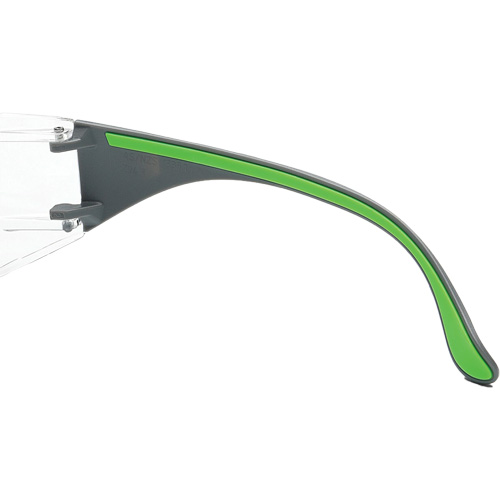Adapt Lite Grey/Green Safety Glasses, Clear Lens, Anti-Fog/Anti-Scratch, ANSI Z87+/Meets/Exceeds CSA Z94.3 Air Extreme Inc.