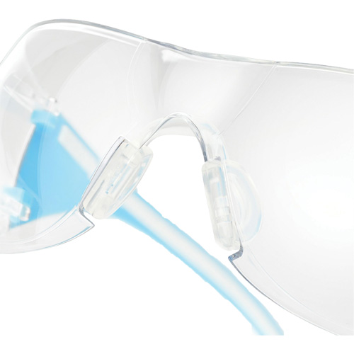 Adapt Lite Blue/White Safety Glasses, Clear Lens, Anti-Fog/Anti-Scratch, ANSI Z87+/Meets/Exceeds CSA Z94.3 Air Extreme Inc.