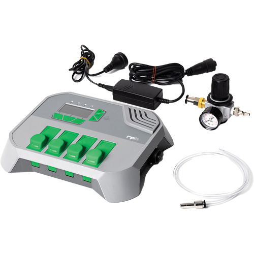 Moniteur de gaz GX4 avec cartouche CO de 5 ppm et ensemble d'adaptateur d'alimentation Air Extreme Inc.