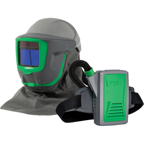 Z-Link+ PAPR System with Shoulder Cape & Visor, Facepiece Respirator/Welding Helmet Air Extreme Inc.