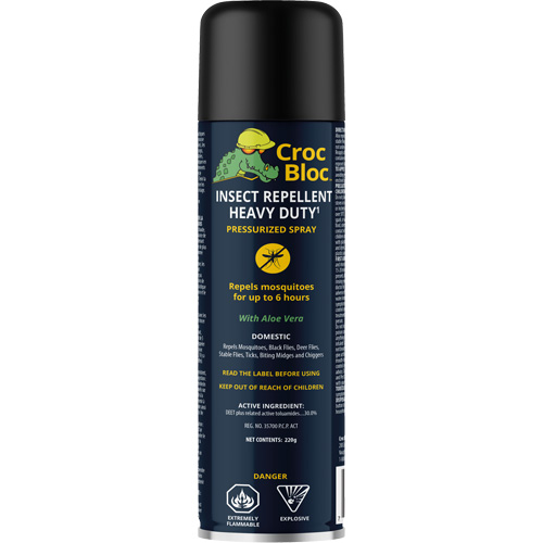 Heavy-Duty Insect Repellent, 30% DEET, Spray, 220 g Air Extreme Inc.