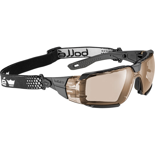 Lunettes de s&eacute;curit&eacute; RUSH+ 2.0 XP avec monture noire et grise, M/G, Lentille Cuivre, Antibu&eacute;e/Anti-&eacute;gratignures, ANSI Z87+ Air Extreme Inc.