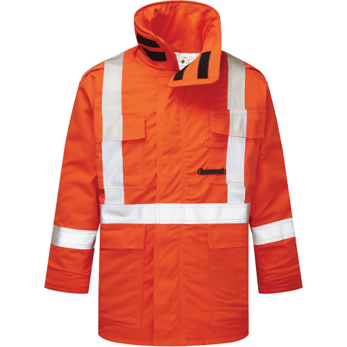 Avenger 9 oz High-Visibility Insulated Parka, Style 515, Men's, X-Large, Orange Air Extreme Inc.