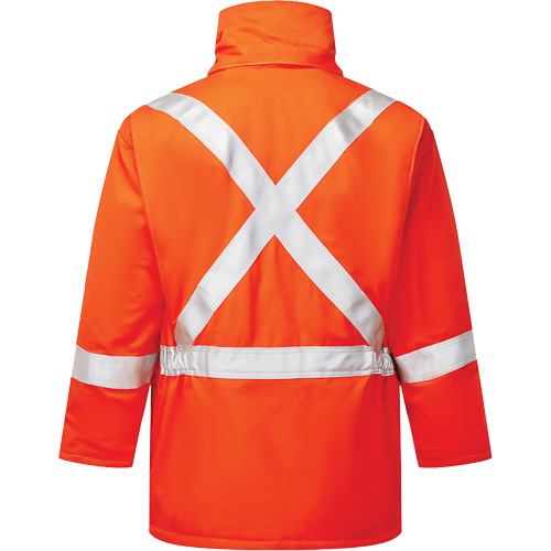 Avenger 9 oz High-Visibility Insulated Parka, Style 515, Men's, X-Large, Orange Air Extreme Inc.