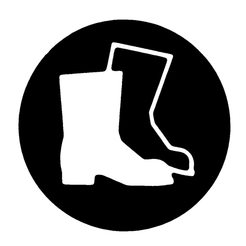Right to Know Pictogram Labels - Full Protection Suit, Vinyl, Sheet, 5/8" L x 3/4" W Air Extreme Inc.