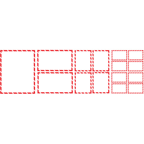 WHMIS Labels 400/Box, Vinyl, Roll, 4-3/4" L x 4-1/4" W Air Extreme Inc.