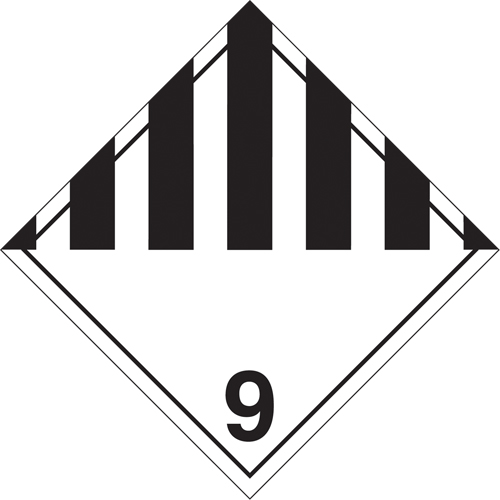 Plaque-&eacute;tiquette TMD divers dangers, Vinyle adh&eacute;sif Air Extreme Inc.