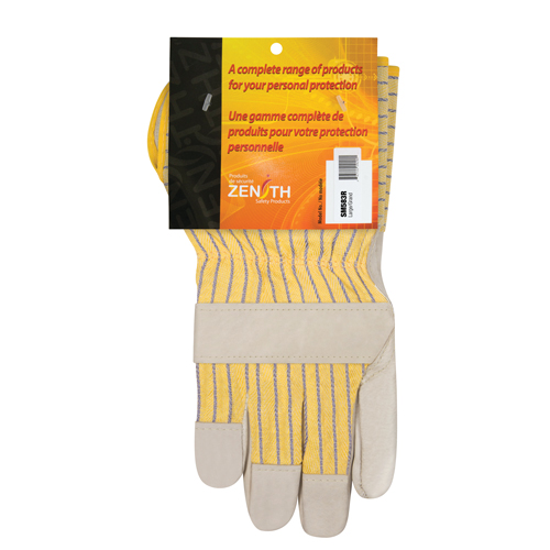 Gants d'ajusteur &agrave; paume s&egrave;che d'usage standard, Grand, Paume en Cuir fleur de vache, Doublure en Coton Air Extreme Inc.