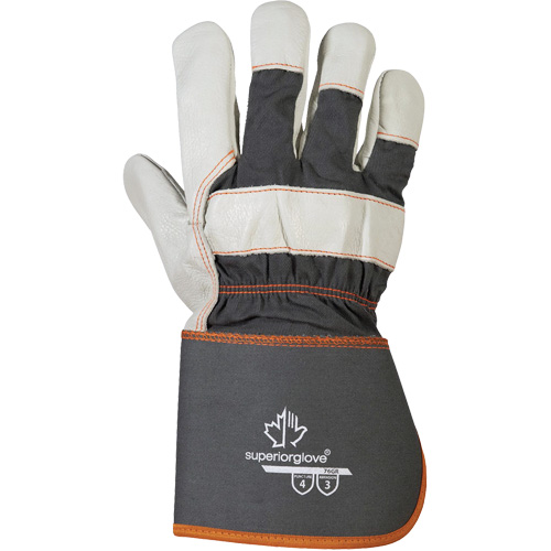 Endura&reg; Fitters Work Gloves, One Size, Grain Cowhide Palm, Cotton Inner Lining Air Extreme Inc.