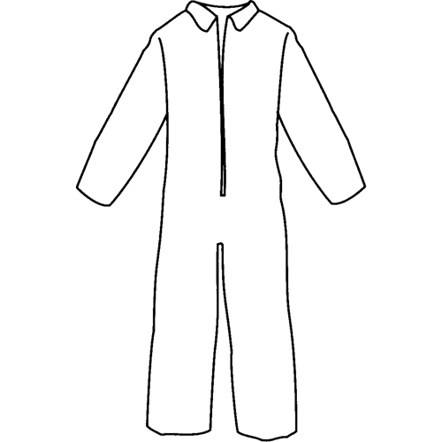 Pyrolon&reg; Plus 2 Disposable FR Coveralls, Small, Blue, FR Treated Fabric Air Extreme Inc.