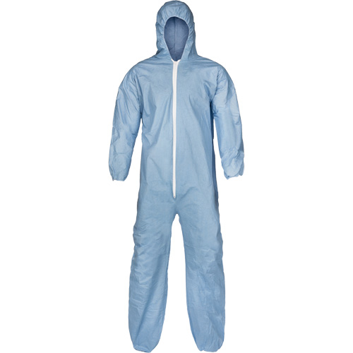 Pyrolon&reg; Plus 2 FR Coveralls, Small, Blue, FR Treated Fabric Air Extreme Inc.