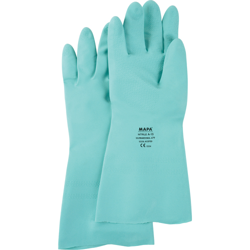 Gants &agrave; prise &agrave; motif en Z StanSolv, Taille 6/T-petit, 13" lo, Nitrile, 11 mils Air Extreme Inc.