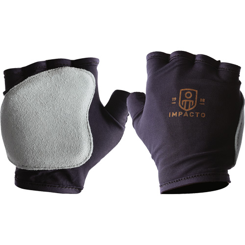 Anti-Impact Fingerless Right-Hand Glove, X-Small, Split Leather Palm, Slip-On Cuff Air Extreme Inc.