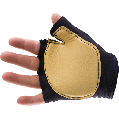 Gant antichoc sans doigts &agrave; prise d'outil, main droite, Taille T-petit, Paume Cuir fleur Air Extreme Inc.