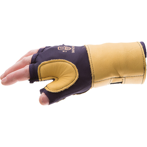 Gants de protection sup&eacute;rieure contre les impacts & les microtraumarismes r&eacute;p&eacute;t&eacute;s, main droite, Taille T-petit, Paume Cuir fleur Air Extreme Inc.