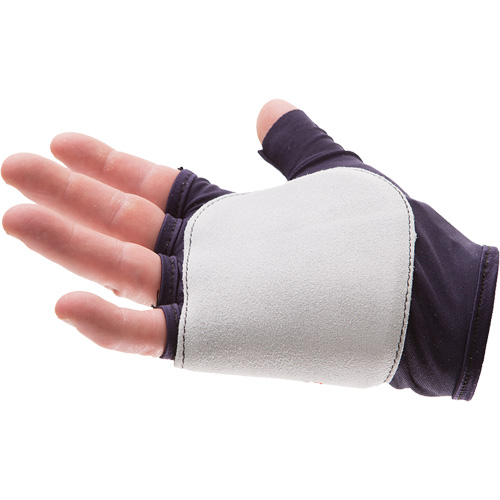 Palm/Side Fingerless Protection Gloves - Right, X-Small, Suede Palm, Slip-On Cuff Air Extreme Inc.