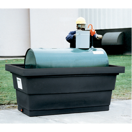 Poly-Tank&reg; Containment Unit 275 With Drain, 82.3" L x 45" W x 35.3" H, 275 US gal. Capacity Air Extreme Inc.