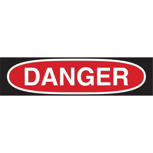 "Danger" Sign, 10" x 14", Polystyrene, Bilingual Air Extreme Inc.