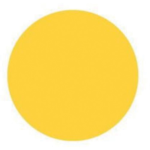 Round Write-On Labels, Circle, 1.5" L x 1.5" W, Yellow Air Extreme Inc.