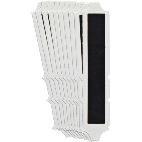 &eacute;tiquettes de lettres et chiffres gothiques individuels Quick-Align, I, 4" h, Noir Air Extreme Inc.