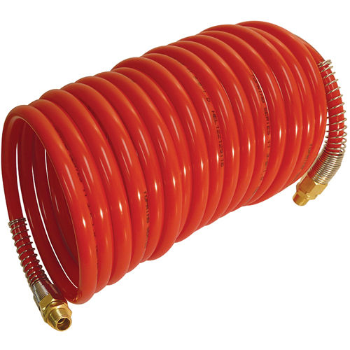 Series 11 Self Storing Nylon Air Hoses, Air, 1/4" ID x 50' L, Nylon, 200 PSI at 23 °C Air Extreme Inc.