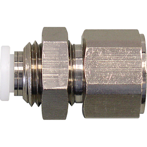 Raccord de cloison femelle filet&eacute;e Topfit, 1/4" dia., Polym&egrave;re Air Extreme Inc.