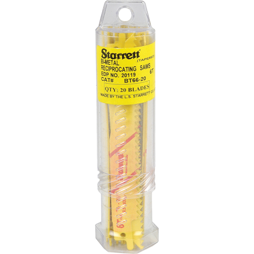 Fastcut General Purpose Reciprocating Blades, Bi-Metal, 6 TPI, 6" L x 3/4" W Air Extreme Inc.