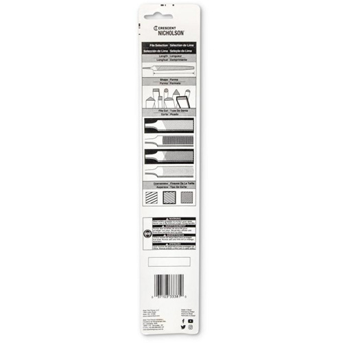 Sharpening File, Flat, 8", Single/Double Air Extreme Inc.