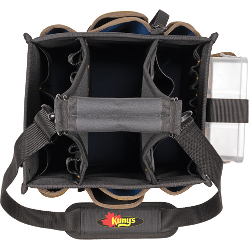 Large Electrical & Maintenance Tool Carrier, Polyester, 23 Pockets, Black Air Extreme Inc.