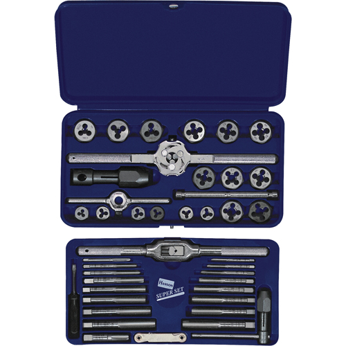 Hanson&reg; Metric Tap & Hex Die Set, 25 Pieces Air Extreme Inc.