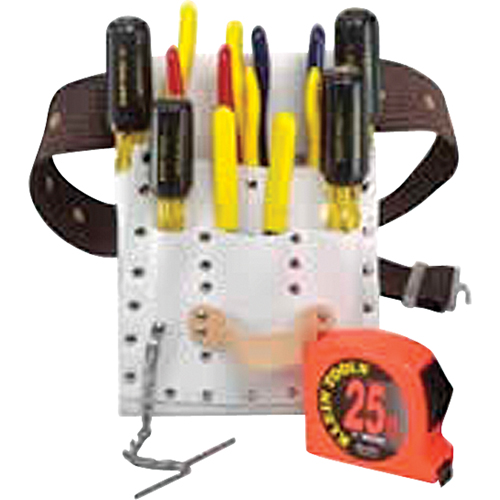 ENS OUTILS ELECTRICIEN A/POCHETTE CEINTURE, Cuir, Blanc Air Extreme Inc.