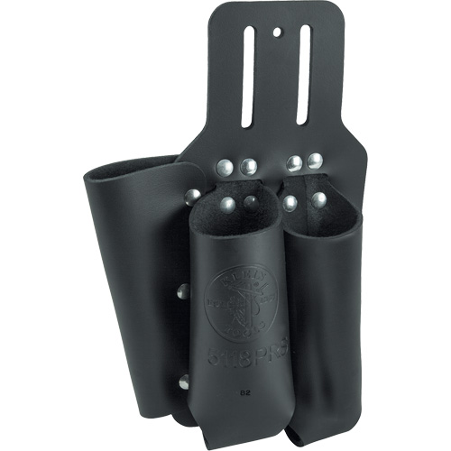 Pliers, Rule & Screwdriver Holder, Multiple Tool Holder, Leather, 3 Pockets Air Extreme Inc.
