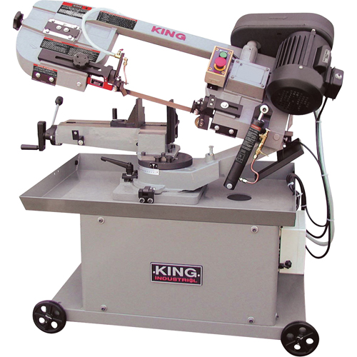 Metal Cutting Dual Swivel Band Saws, Horizontal/Vertical, Round 7" and 7" x12"  Rectangular Cutting Capacity Air Extreme Inc.