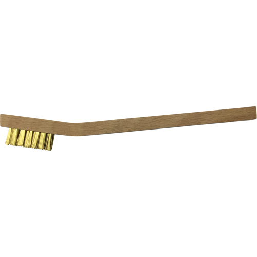 Petites brosses de nettoyage , Laiton, 3 x 7 rangs de fils, Longueur 7-3/4" Air Extreme Inc.