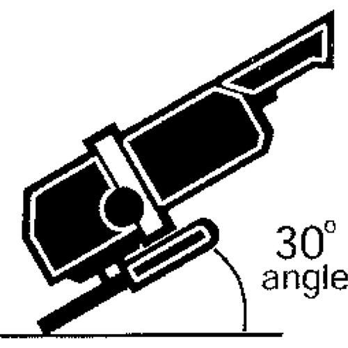 Meule rapide A24N, 6" x 1/4", Arbre 7/8", Oxyde d'aluminium, Type 27 Air Extreme Inc.