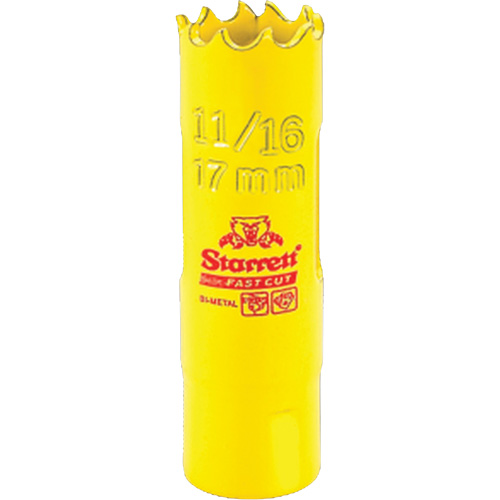 Scie &agrave; cloche bim&eacute;tal - 11/16", 11/16", Profondeur de la coupe 1-5/8", Bim&eacute;tal Air Extreme Inc.